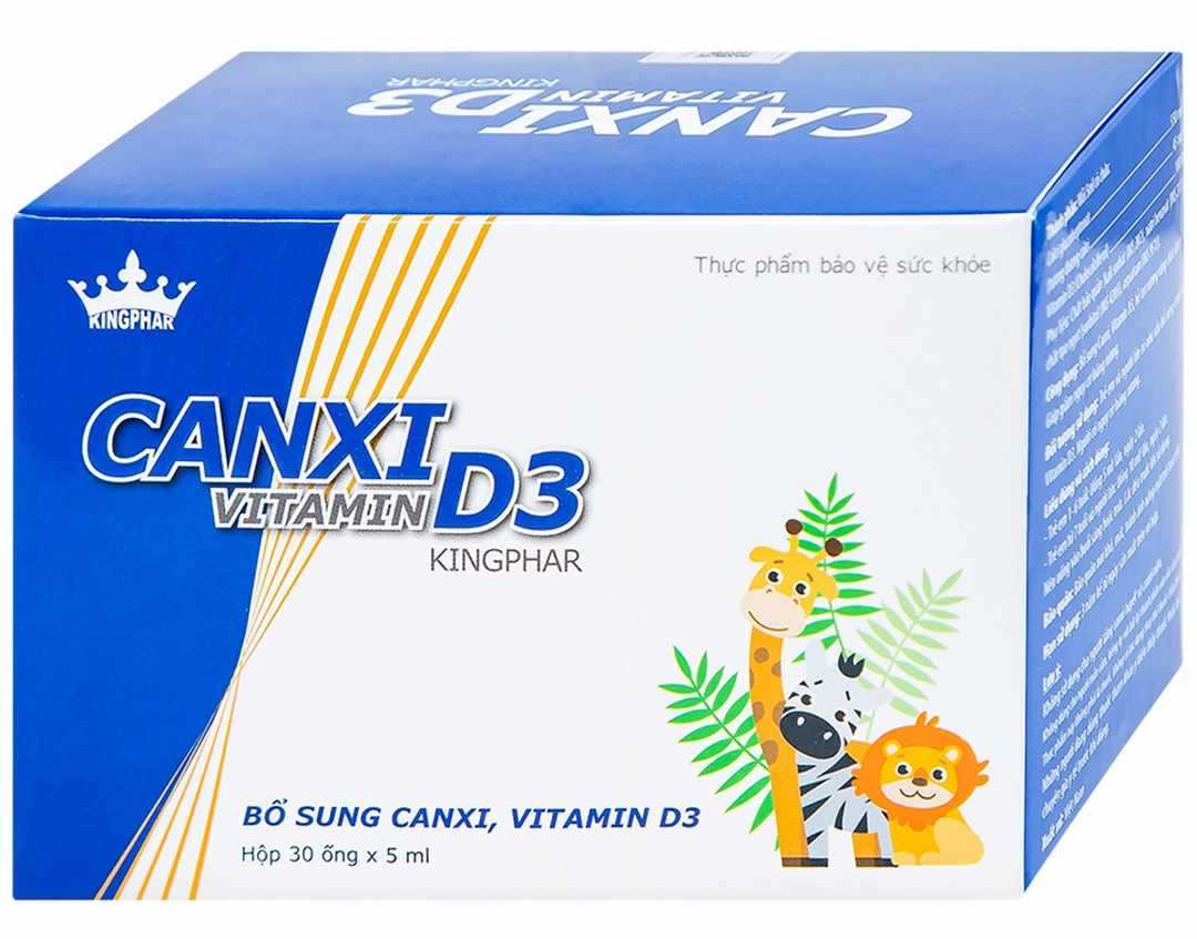 Dung dịch Canxi Vitamin D3 KingPhar