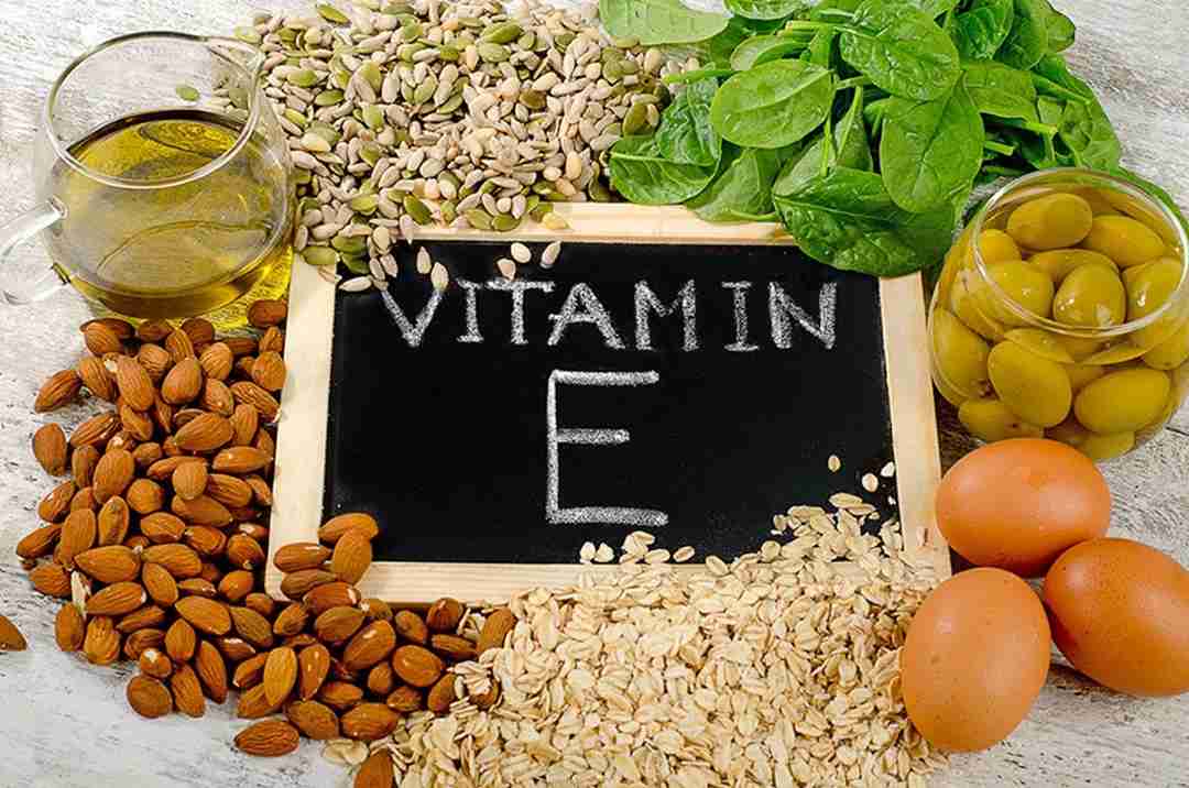 Vitamin E có trong nhiều loại thực phẩm.