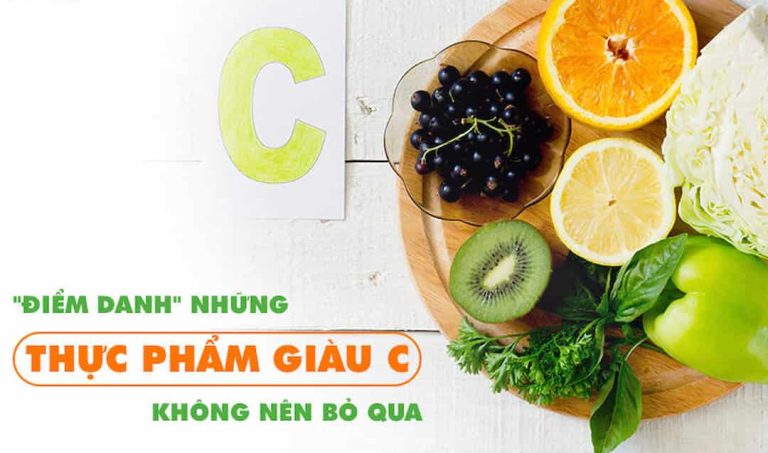 Những thực phẩm giàu vitamin C